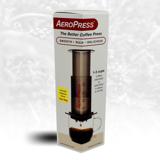 AeroPress Coffee Maker w/ Tote Bag